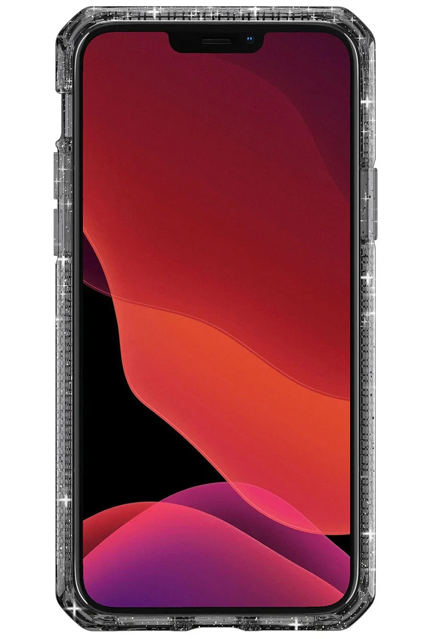Itskins Hybrid Spark iPhone 12 & 12 Pro Case - Smoke - Tashqila Itskins Hybrid Spark iPhone 12 & 12 Pro Case - Smoke - Tashqila